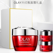 OLAY 玉兰油 大红瓶面霜  50g  (赠 面膜 3p+大红瓶面霜14g*2*2)