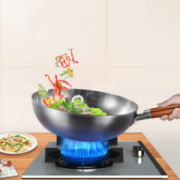 Midea 美的 CT32A10 不锈精铁炒锅 无盖 32cm
