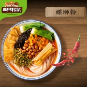 聚划算百亿补贴：三只松鼠 螺蛳粉300g