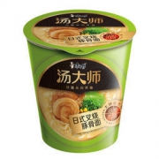 康师傅 汤大师日式豚骨杯装泡面 12杯