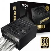 9日0点：aigo 爱国者 电竞 800 金牌（90%）全模组ATX电源 800W