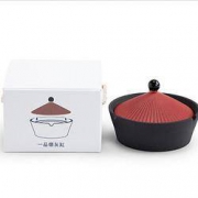 PLUS会员：南山先生 一品陶瓷烟灰缸 水晶珠