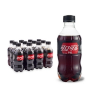 限地区：可口可乐 Coca-Cola 零度 Zero 汽水 碳酸饮料 300ml*12瓶