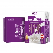 聚划算百亿补贴：兰雀 唯鲜全脂 纯牛奶 200ml*24盒