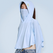 轻薄透气！BONAS 宝娜斯 女士冰丝防晒衣