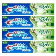 聚划算百亿补贴：佳洁士 牙膏 草本水晶140g*4支