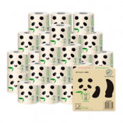 12日18点！心相印 竹π本色卷纸 3层125g27卷