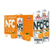 天猫超市 希腊进口 福兰农庄100%NFC橙汁 1L*4瓶 鲜果冷榨