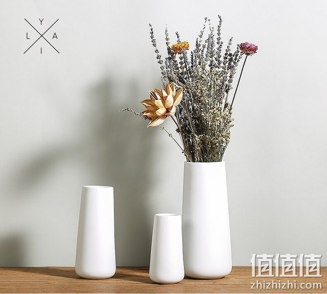 创意素烧花瓶