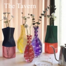 TheTavern日本小众设计 D.BROS 彩色渐变折叠塑料花瓶