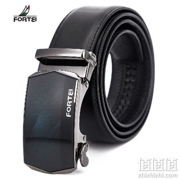 FORTEI 金属真牛皮自动皮带