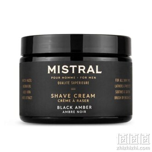 Mistral超级刮胡膏黑琥珀