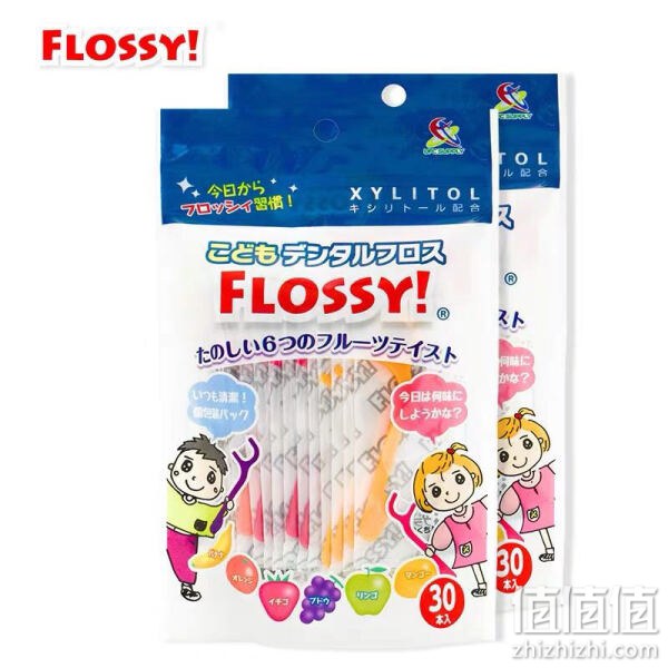 Flossy UFC 超细儿童牙线棒