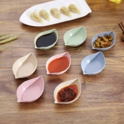 京东极速版：番茄炒蛋 小麦秆 酱料碟 1个装（随机颜色）*2件