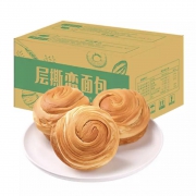 京东极速版：香当当 手撕面包 750g