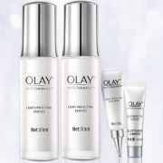 OLAY 玉兰油 水感套装（光感小白瓶水感精华液 30ml*2+14ml+眼霜15g）
