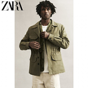 ZARA 06861436505 男士工装夹克
