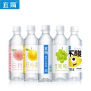 宜简 弱碱性 无汽无糖苏打水 360ml*12瓶  5种口味