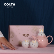 COSTA 咖世家 星空玉兔 陶瓷杯壶套装