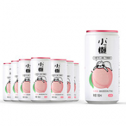 小懒 放松型汽水饮料 白桃味  180ml*6瓶