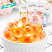 IMINT 心心果汁软糖 爆浆流心橡皮糖 QQ糖80g*5