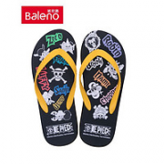 时尚百搭！Baleno 班尼路 海贼王联名款 88018040 中性人字拖