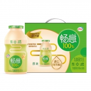 伊利 畅意原味草莓 乳酸菌饮料100ml*20整箱