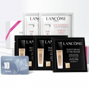 LANCOME 兰蔻 持妆粉底液 PO-01 1ml*3+小白管 1ml*2