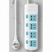11日0点：Many 玛尼电器 多功能插排 独立开关分控 1.08m 4插位