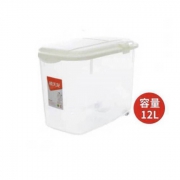聚划算百亿补贴：禧天龙 塑料 家用米桶 12L（送量杯）