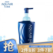 AQUAIR 水之密语 男士控油净润泡沫洗发露 500ml