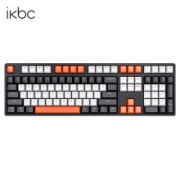 iKBC Z200 Pro 2.4GB无线机械键盘 108键 红轴 无光