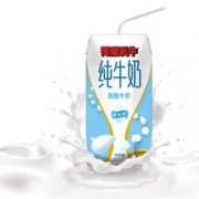 DutchCow 荷兰乳牛 脱脂牛奶 200ml*12瓶*7件