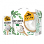 认养一头牛 常温法式酸奶200g*12盒*2件