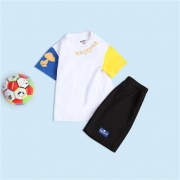 SNOOPY 史努比 儿童纯棉运动套装 100-140CM