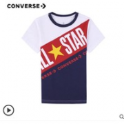 CONVERSE 匡威 男童短袖T恤 9409藏青蓝