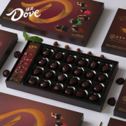 七夕送礼，Dove 德芙 品鉴可可巧克力礼盒装 192g