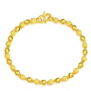 CHJ JEWELLERY 潮宏基 SCG30000809 女士黄金手链 约6.4g