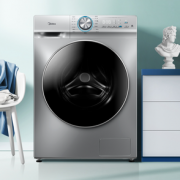 预售！Midea 美的 10公斤 滚筒洗衣机 MG100VT57WIDS