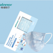 舒适不勒耳！winner 稳健 儿童/成人印花口罩 独立包装 60个