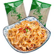低热饱腹！雪樱花 魔芋凉皮 400g*5袋