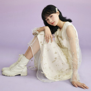 3日10点：LEDIN 乐町 CWFAA421681 女士刺绣连衣裙