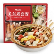 plus会员：国拓 日式关东煮组合400g (含汤料包)10串 10种火锅食材*2件