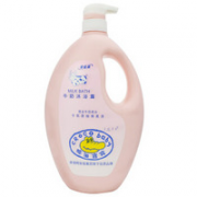 有券的上！croco baby 鳄鱼宝宝 宝宝牛奶沐浴露 1100ml