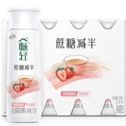 PLUS会员！yili 伊利 畅轻PET 草莓猕猴桃味 215g