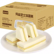京东极速版：香当当 海盐芝士蛋糕  500g