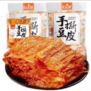 京东极速版：比比赞  香辣手撕豆皮 230g