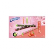 OREO 奥利奥 春日限定巧脆卷樱花抹茶草莓口味  55g*3盒