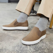 某猫¥1589！ECCO 爱步 Soft 7 Street 柔酷7号 男士真皮乐福鞋 470274 到手￥523.78
