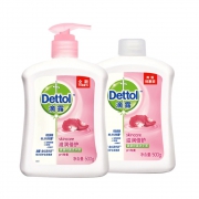 88VIP、限地区：Dettol 滴露 滋润倍护洗手液 500g*2*5件